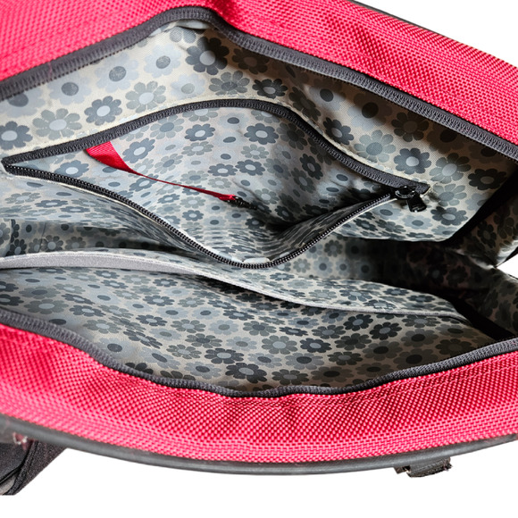 Timbuk2 Marina Computer Padded Laptop Handbag Shoulder Bag Tote Red - Picture 5 of 9